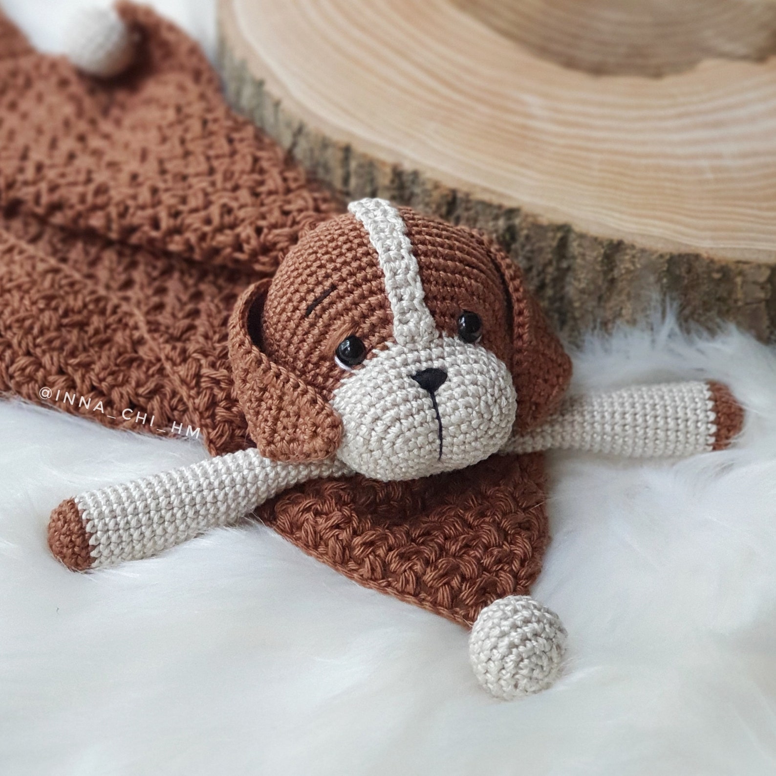 PATTERN ONLY Puppy Lovey Blanket Dog Baby Security Blanket Etsy