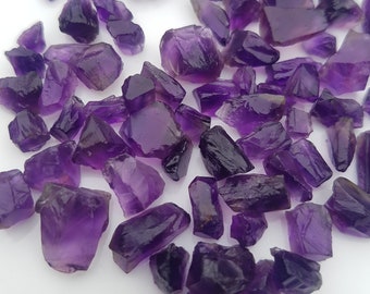 raw cut amethyst
