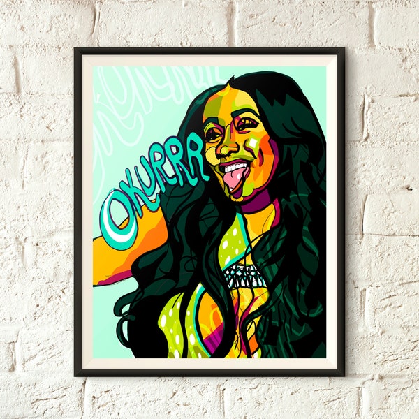 Cardi B Poster - Etsy