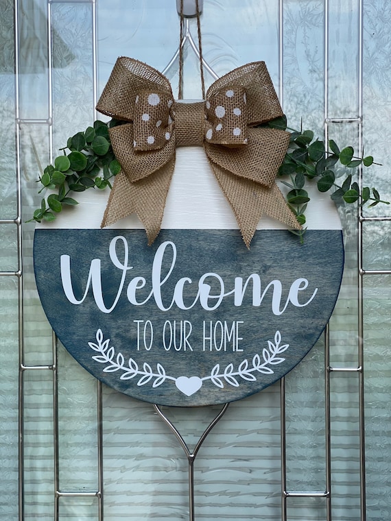 Round door hanger Etsy