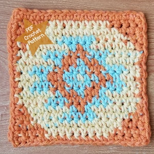 Patrón de Ganchillo PDF // Posavasos Azteca: Citlali // Tapiz de Ganchillo // Posavasos // Decoración del Hogar //