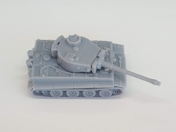 German Tiger Tank Model Wwii 1 72 1 87 1 100 1 144 1 0 Scale Etsy