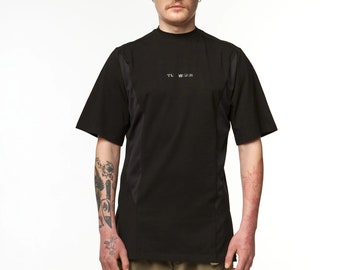 Warcore t-shirt, t-shirt for teens, hypebeast t-shirt, cyberpunk t-shirt, grunge t-shirt, goth t-shirt, futuristic clothing.