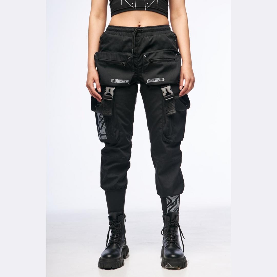 【NONCODE】Serabi Pocket Strap Pants Amazon.com: Niepce Inc Men's Japanese Streetwear Techwear