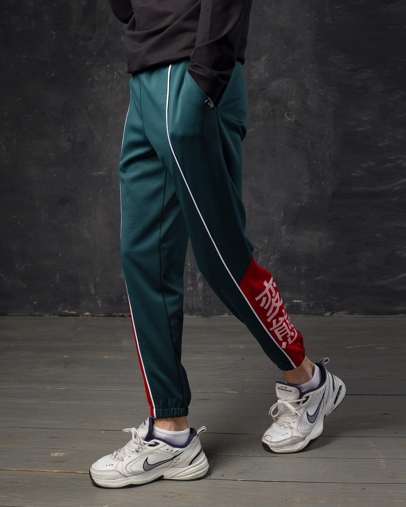 Track pants men nylon pants windbreaker pants ninja pants Etsy