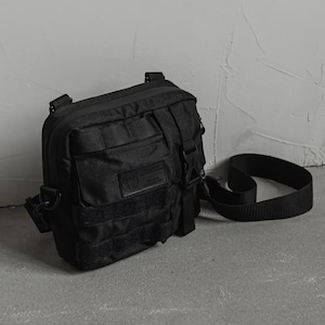 Black Crossbody Bag with Adjustable Strap – Versatile Everyday Bag