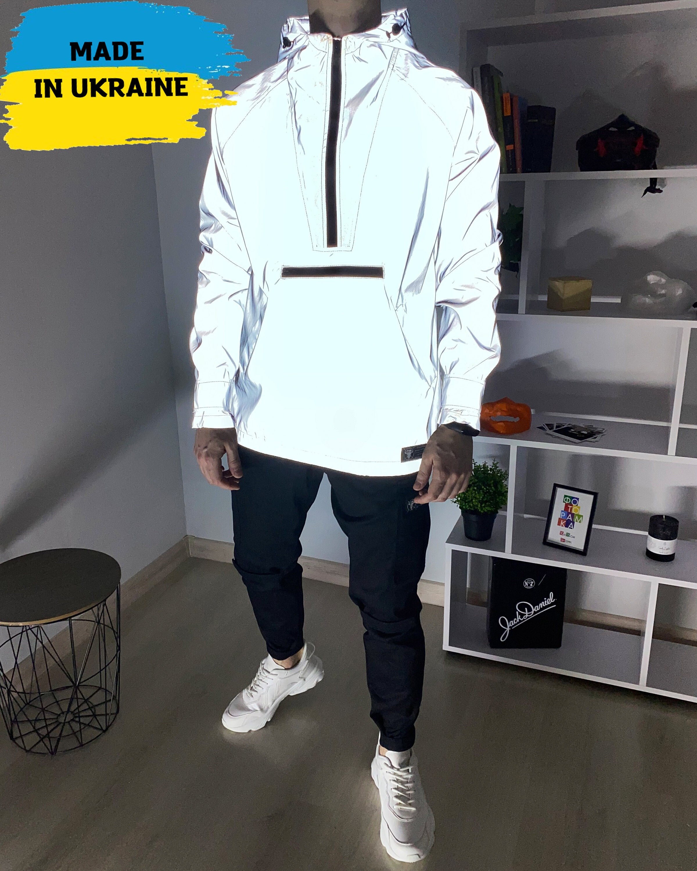 reflective outdoor jacket