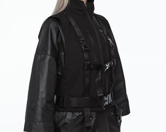 Zen Devils - the Shinobi Flak Vest [black] Techwear Warcore
