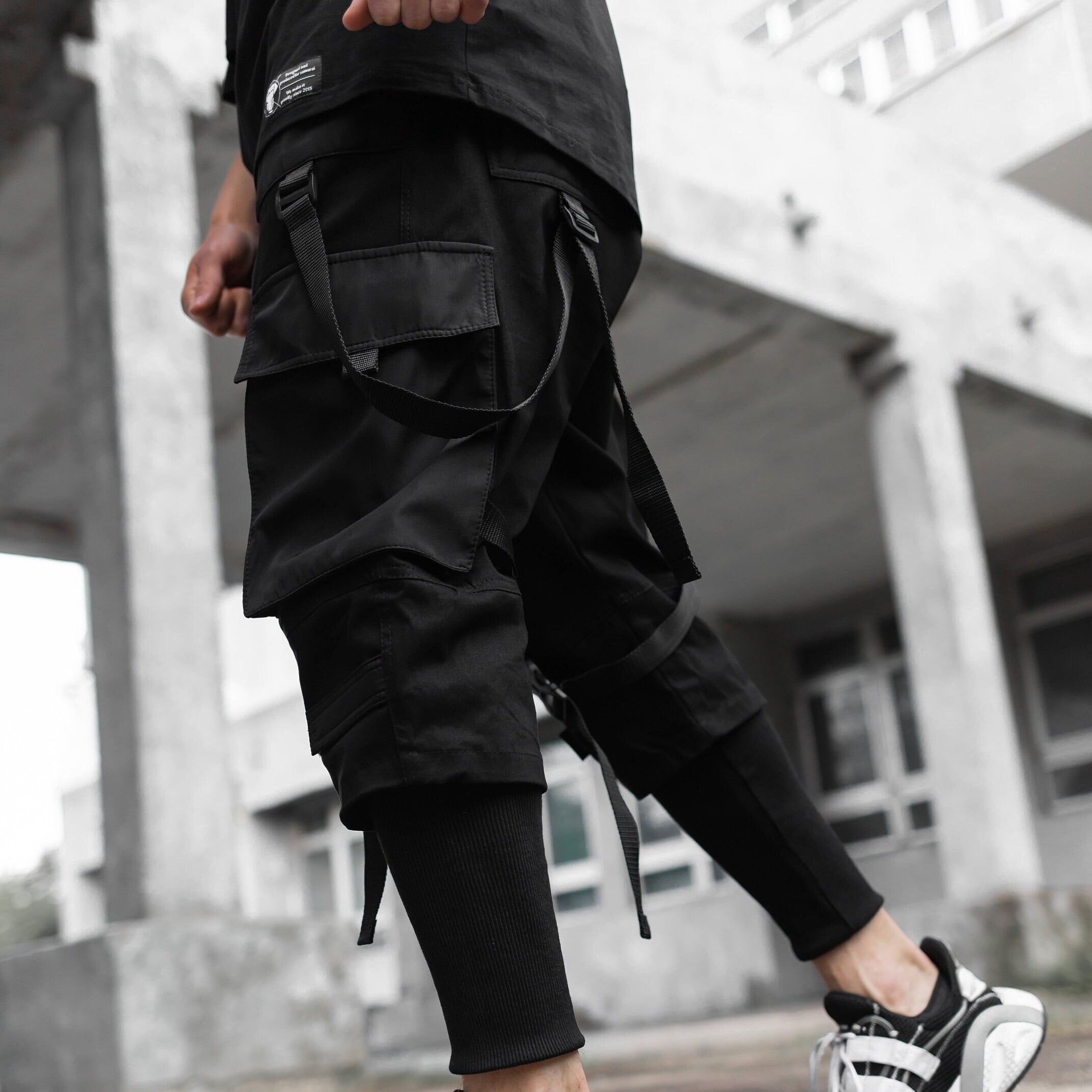 Avant Garde Pants, Cargo Pants, Steampunk Pants, Military Pants