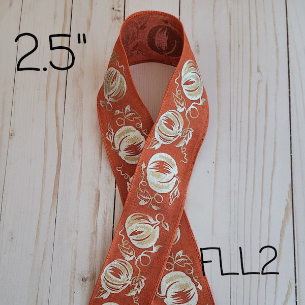 Fall Ribbon Etsy
