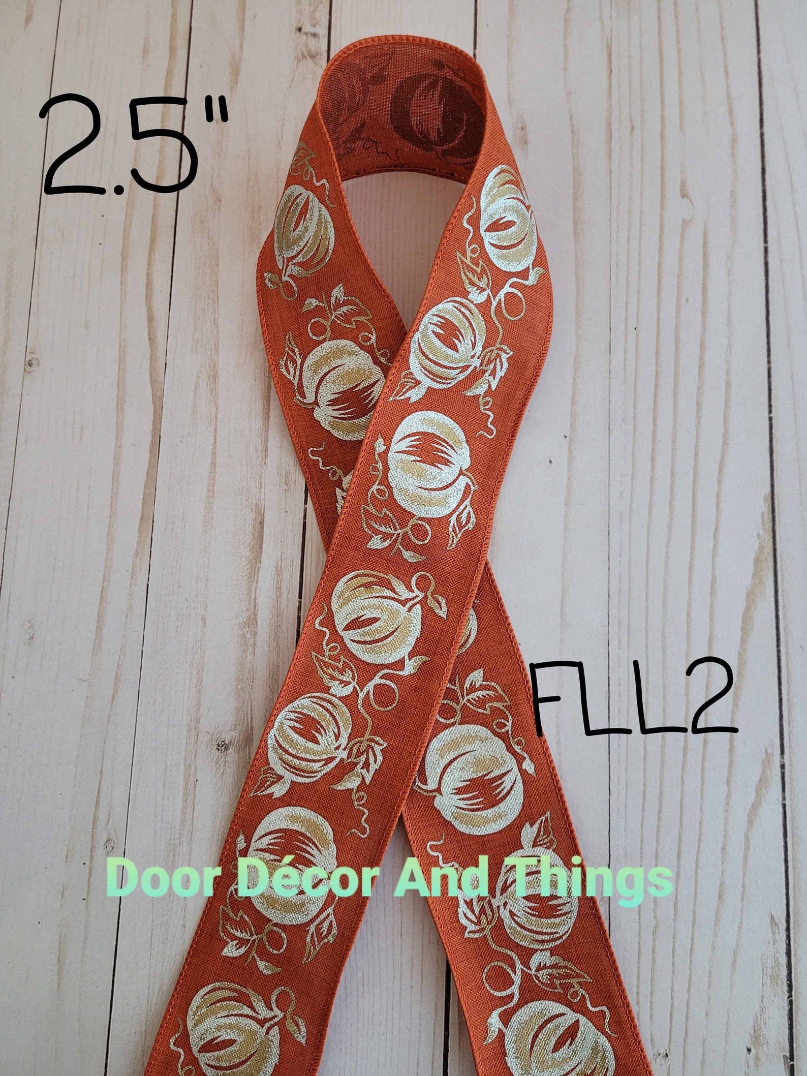 Fall Ribbon Remnants Fall Wired Ribbon Ribbon Remnants Etsy UK