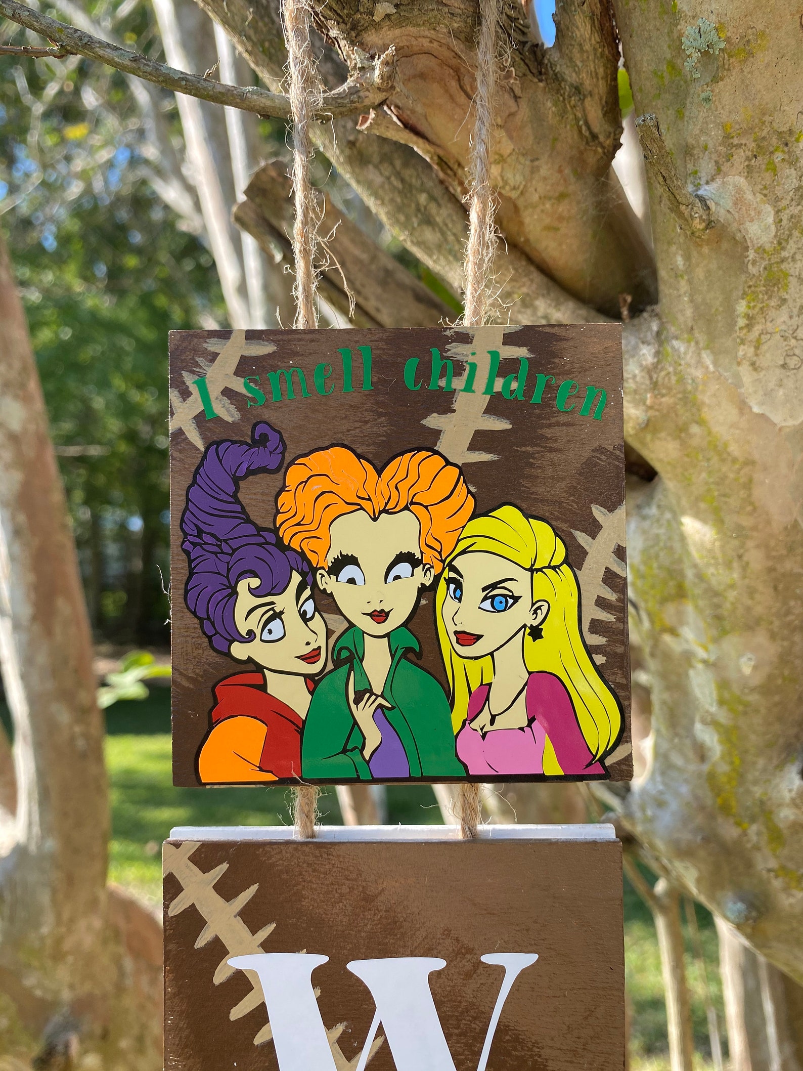 Sanderson Sisters Hanging Sign Etsy UK
