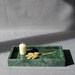 Natural Green Marble Effect Bathroom & Kitchen Tray, Organizer Tray ...