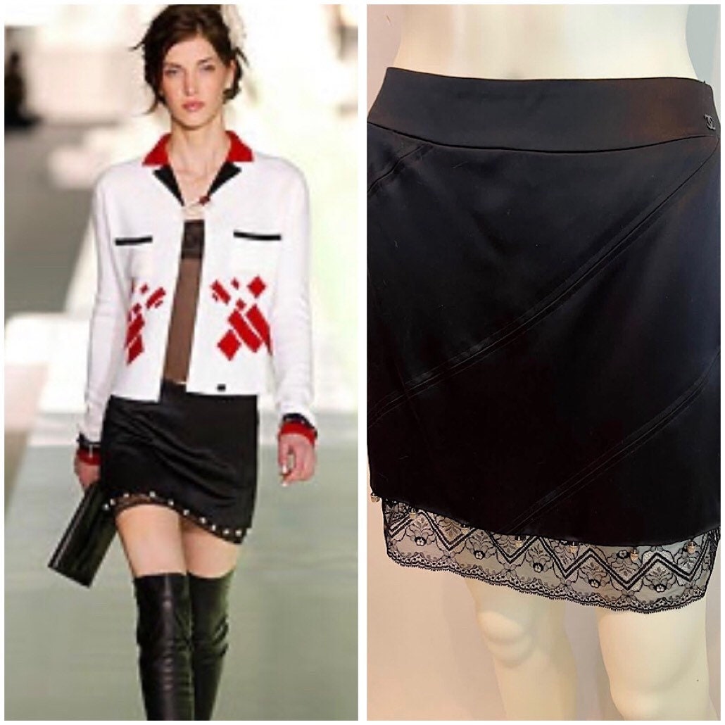 Chanel 03A Snap Collection 2003 Fall Short and Sassy Satin 