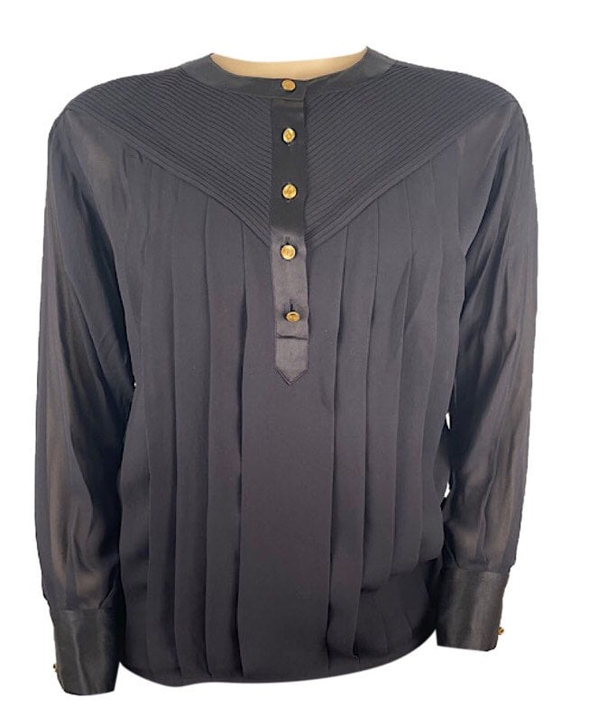 Chanel Collared Button Down Shirts for Women