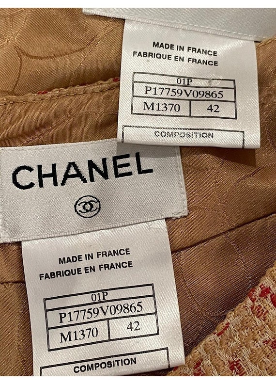 Chanel 01P 2001 Spring Skirt Suit FR 42/44 US 6/8 