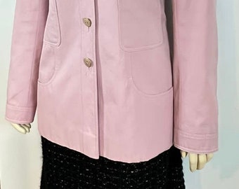 Rare Chanel 02P 2002 Spring Pink Jacket FR 42 US 6/8