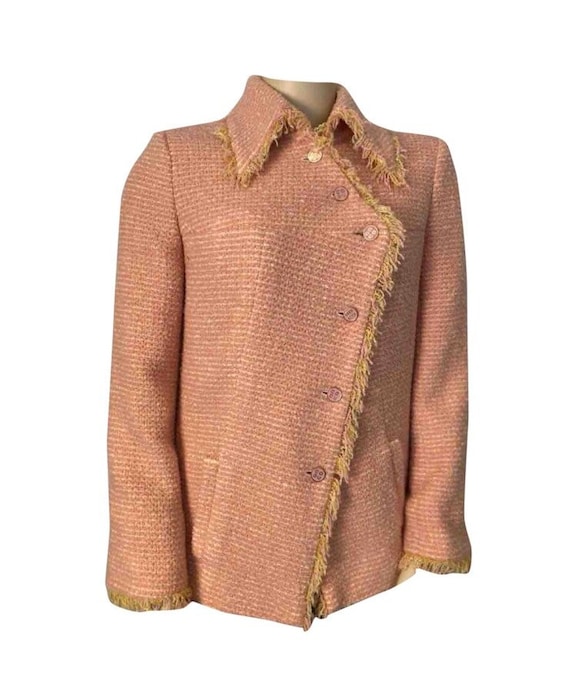 chanel tweed jacket 46