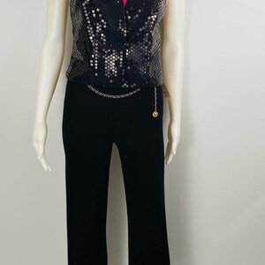 【スパンコールで煌めく】CHANEL ベスト Chanel sequin top - Etsy 日本