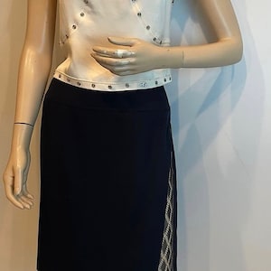 Chanel 03A 2003 Fall Long Maxi Skirt
