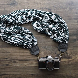 MSU college fan Camera Strap