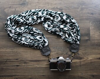 MSU college fan Camera Strap