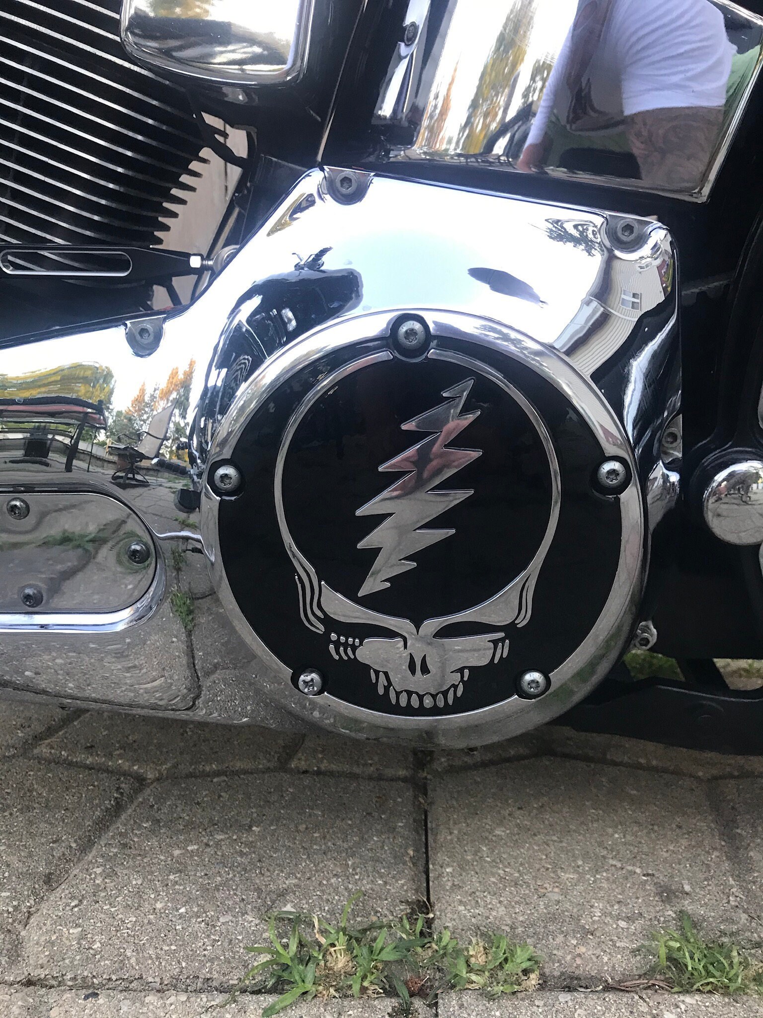 Grateful dead derby covers on sale for harley davidson