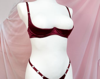 Cupless Dessous Regal BH offen, Cupless BH offen für klein und groß, Viertel BH
