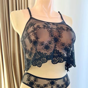 Women&#39;s transparent top See-through top, Light transparent top Mesh top Sheer tank top See through top plus size