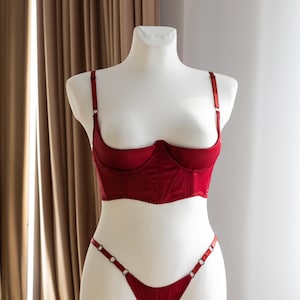 Cupless corset open cupless bra for big breast with support, Shelf bra open quarter cup plus size bra, lingerie see through