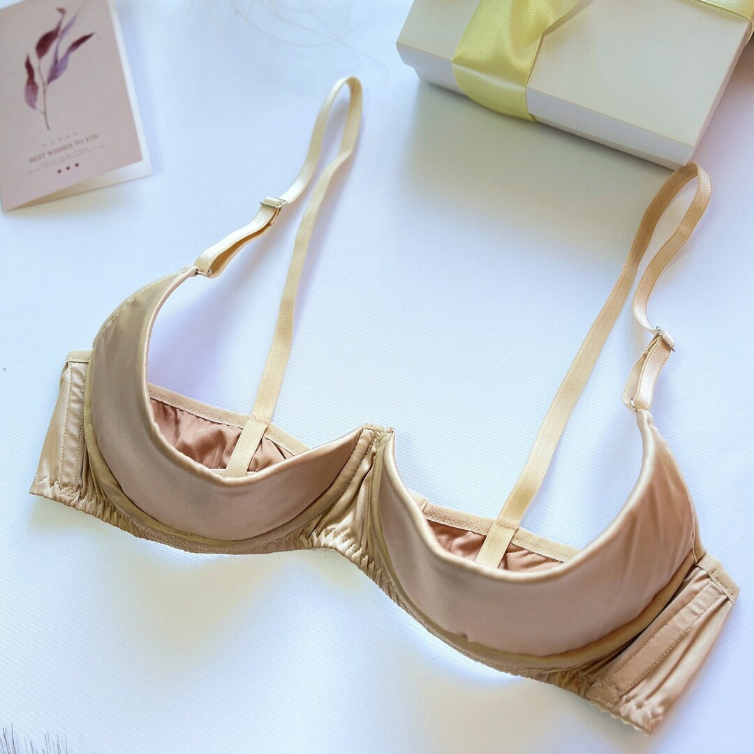 Satin Cupless Bra Open Cup 10 Colors Lingerie Crochetless Support And Satin Cupless Bra Open Cup 10 Colors Lingerie Crochetless Support And