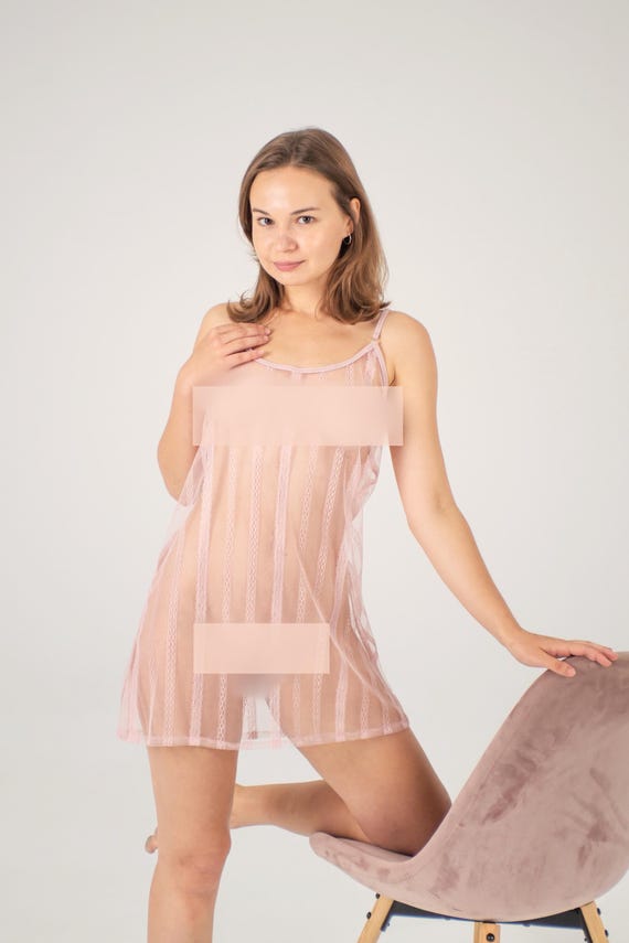 Sheer nightdress clearance