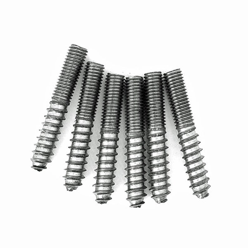 M10 x 1.5 Metric Hanger Bolts for Wooden Sofa Legs Set of 6 Etsy