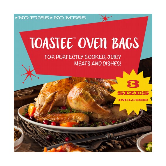 TOASTEE Bolsas para asar al horno para pollo jamón costilla | Etsy México
