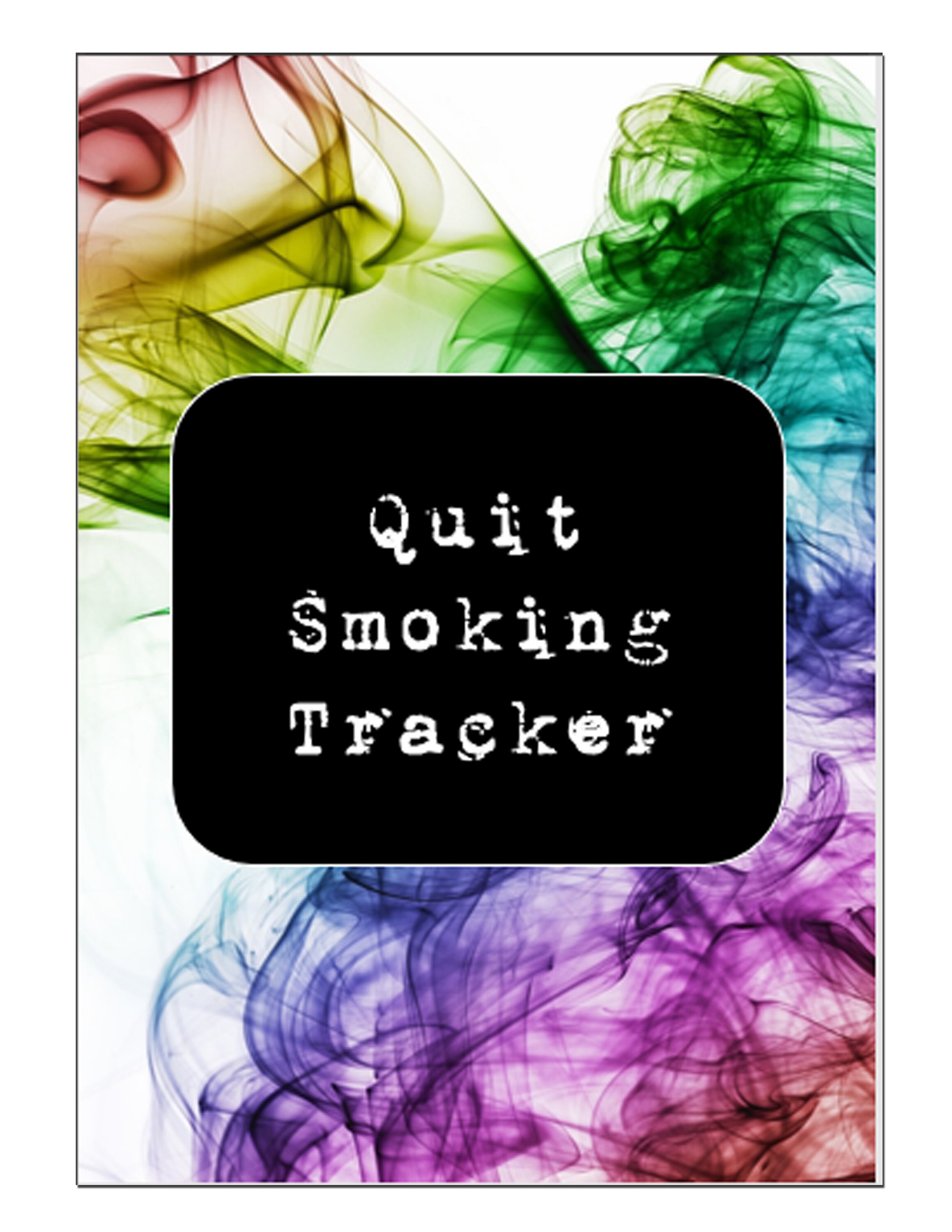 Stop Smoking Tracker Etsy