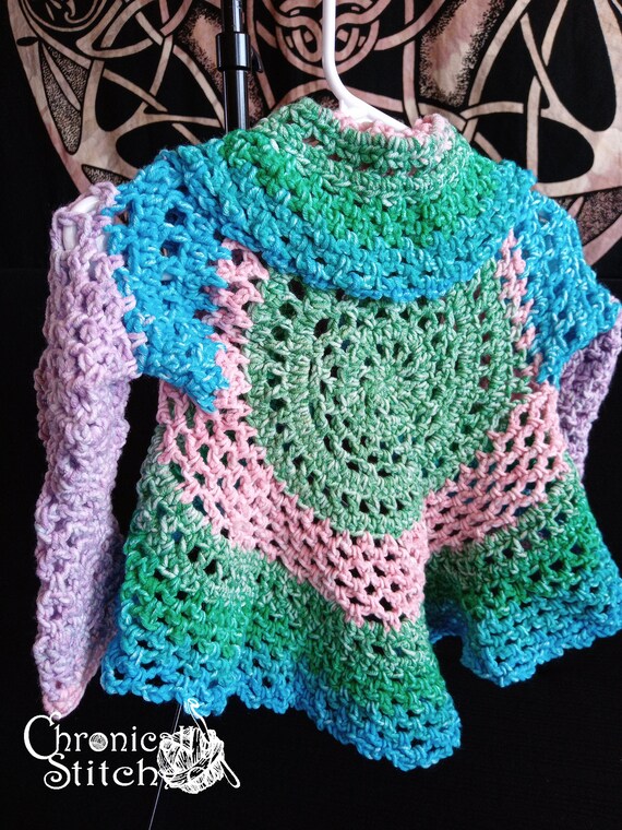 Crochet Ring Around the Rosie Vest With 