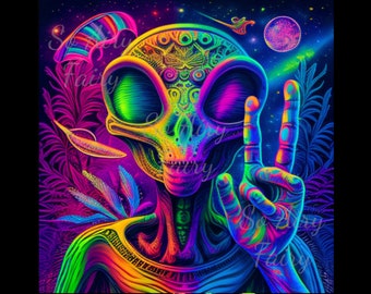 Digital File Sublimation Alien 1 and 2 Download Only 20 oz Tumbler Wrap