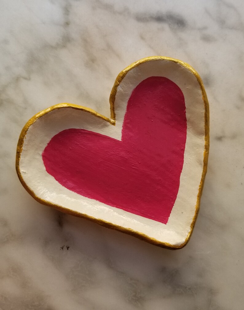 Heart shaped Jewelry Dish