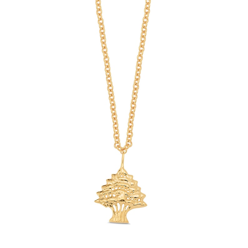 Lebanese Cedar Tree Necklace, Lebanon Jewelry, Cedar Tree of Lebanon