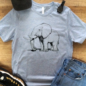 Original Art T-Shirt, Elephant