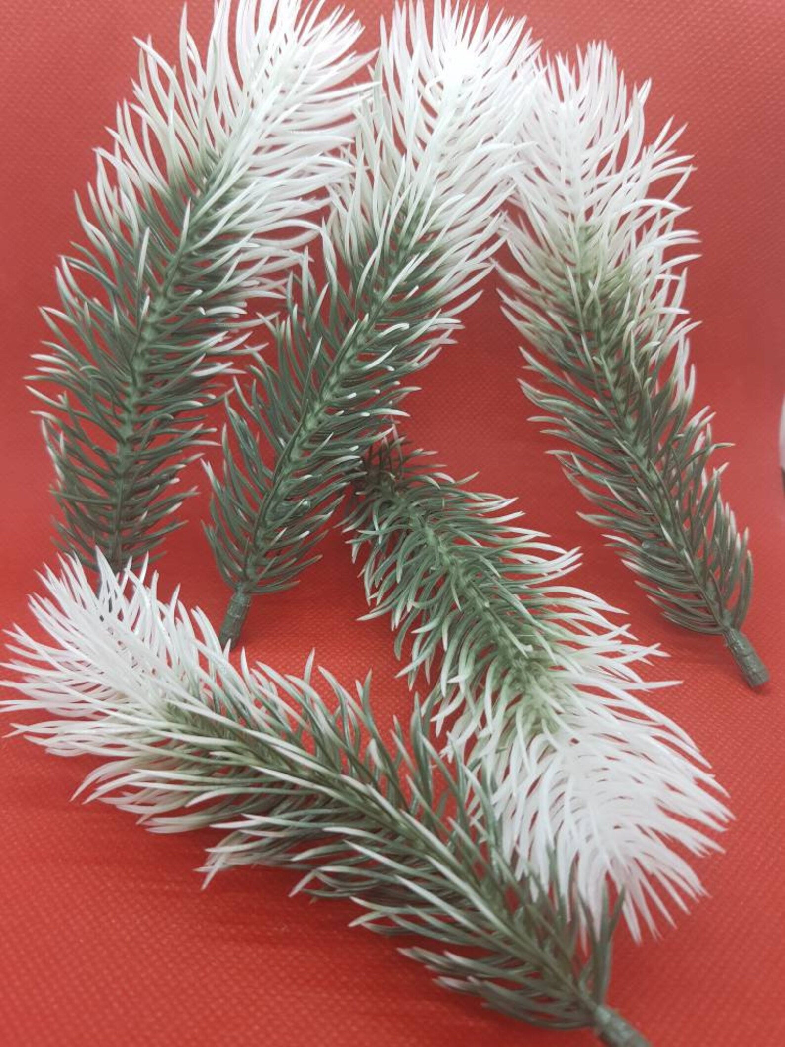 20pcs of Artificial Pine Needles 14cm Long for Christmas Etsy