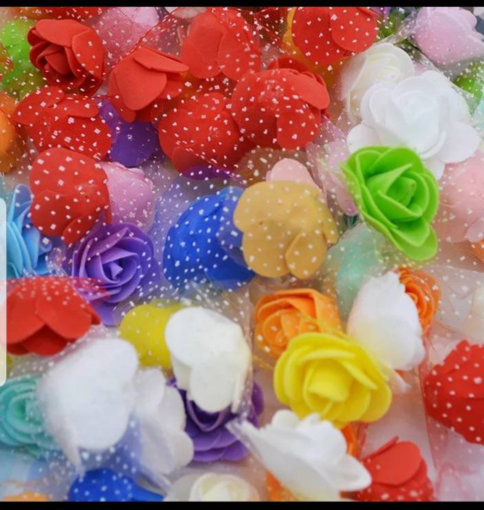 foamposites with flowers