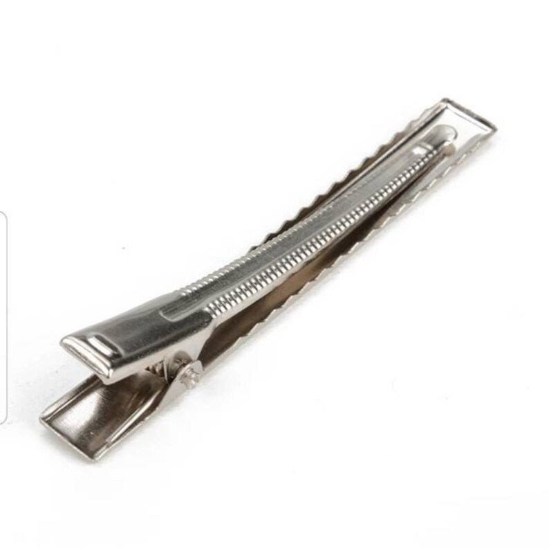 10 Pcs Metal Alligator Hair Clips for Crafts. DIY Hair Etsy