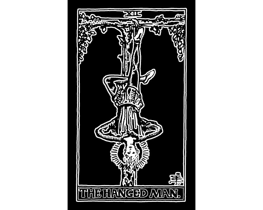 The Hangman  Tarot significado, Tarot, Arte de carta tarot