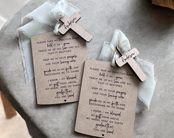 Godmother / Godfather Proposal Plaque