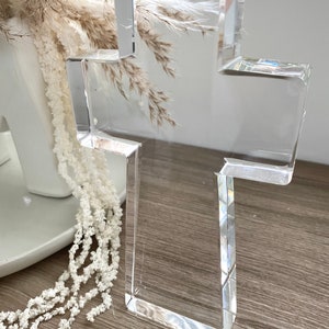 Glass Cross Sculpture