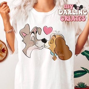 PNG Love Dog Couple Tshirt Design and Decall for Tshirt Sublimation