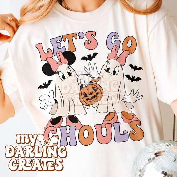 2 PNG’s Magical Mouse Halloween and Fall Pumpkin Let’s Go Ghouls png for tshirt Sublimation | tshirt Design