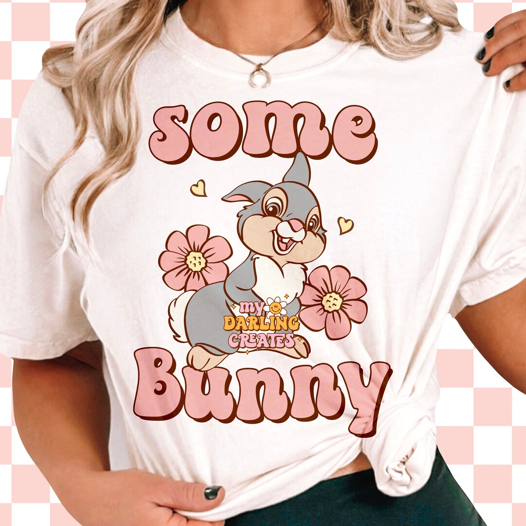 Some Bunny PNG Rabbit Pastel Spring for Tshirt Sublimation - Etsy