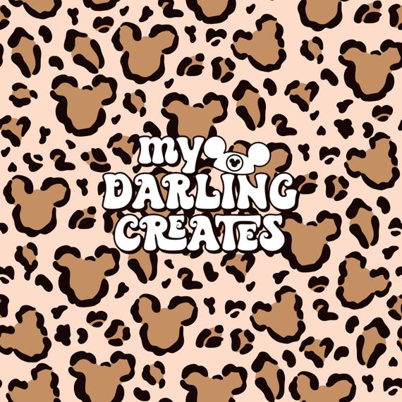 Magical Mouse Animal Print Kingdom Summer Seamless File for Fabric Sublimation | Repeating Pattern